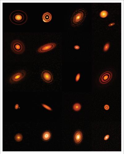 ALMA Images for DSHARP Project