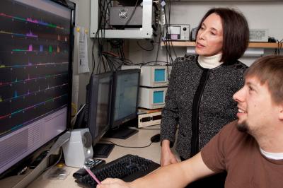 Dr. Susan Shore and Seth Koehler, University of Michigan Health System