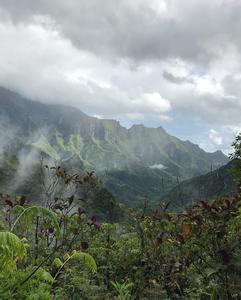 Tahiti mountains