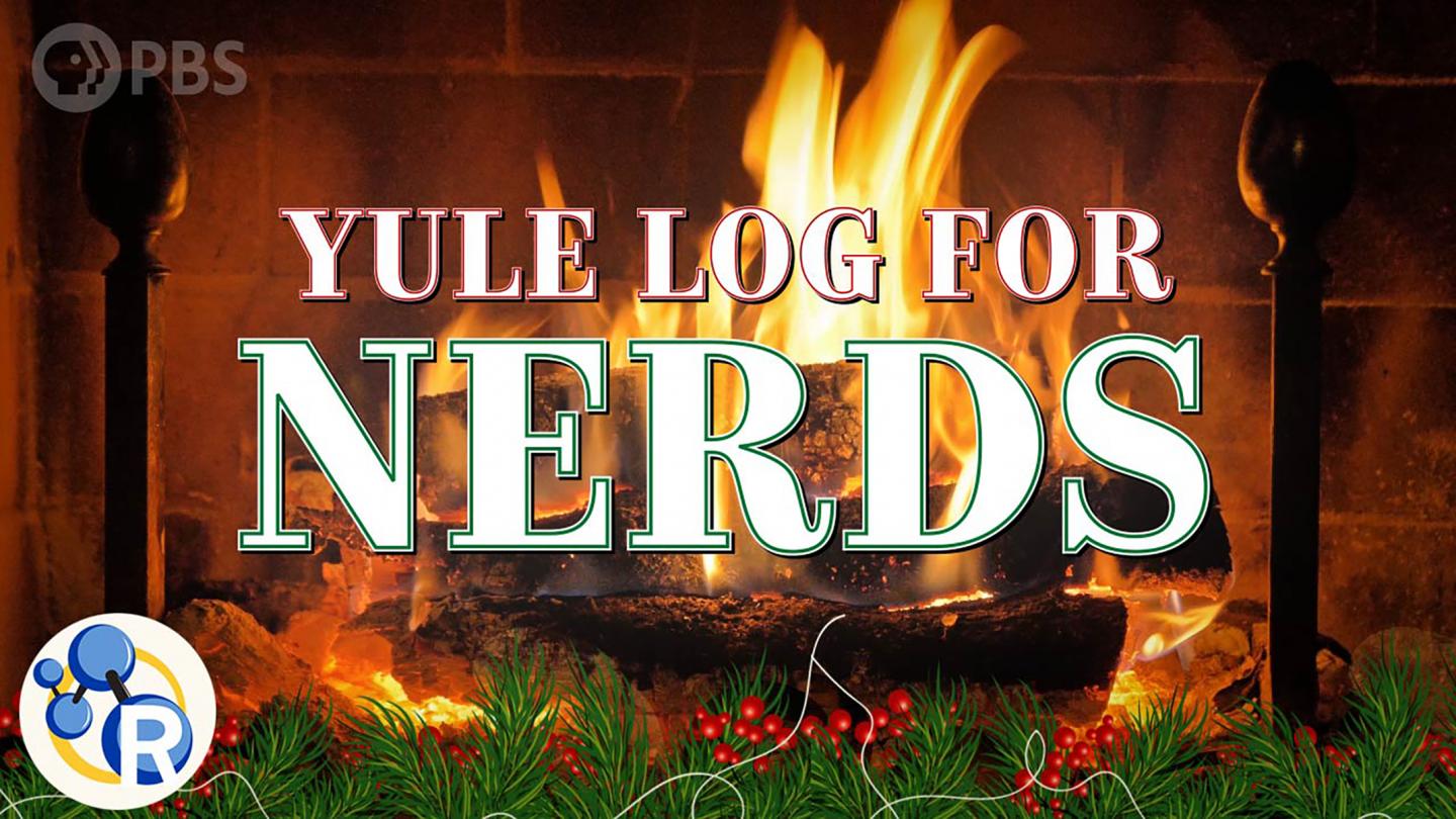 Yule Log Chemistry Trivia -- 4 Hours Cozy Fireplace for Your Nerdy Holiday Parties (Video)