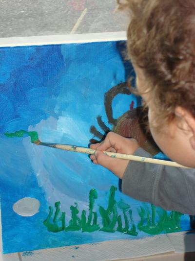 Children Painting