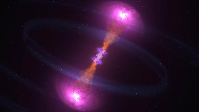 Illustration of 'Gravity and Light' Burst