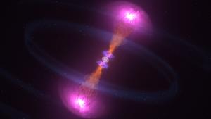 Illustration of 'Gravity and Light' Burst
