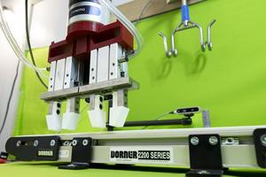 ChicGrasp autonomous robotic arm for poultry processing line