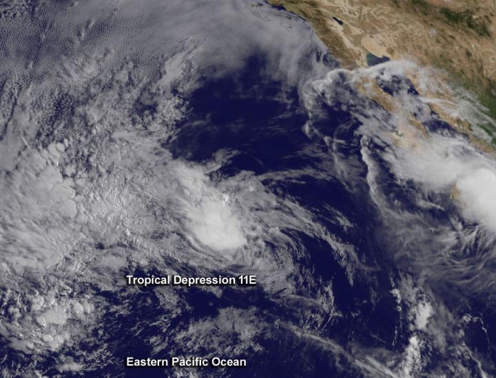 GOES Image of 11E