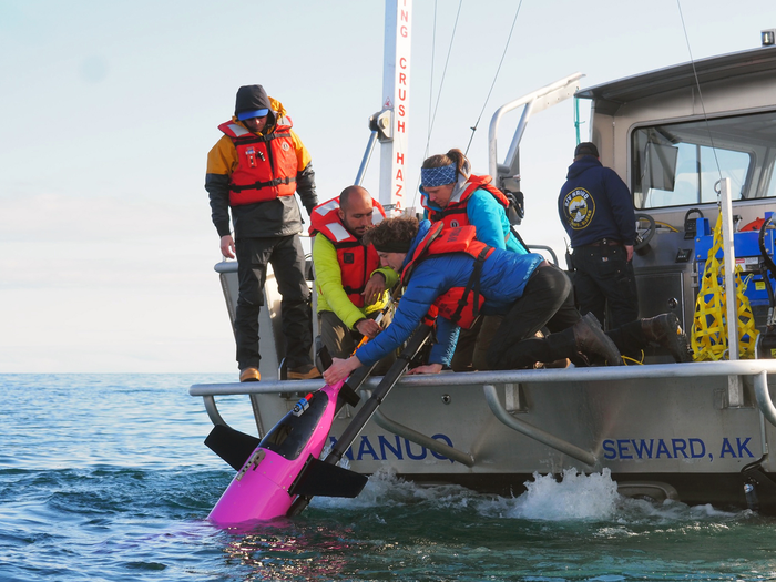Seaglider launch