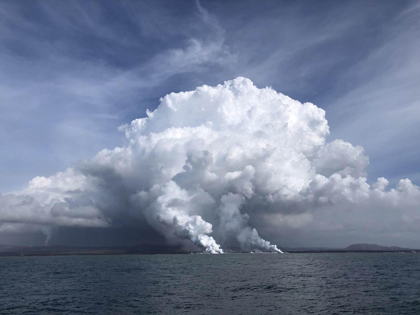 Kilauea Ocean Entry