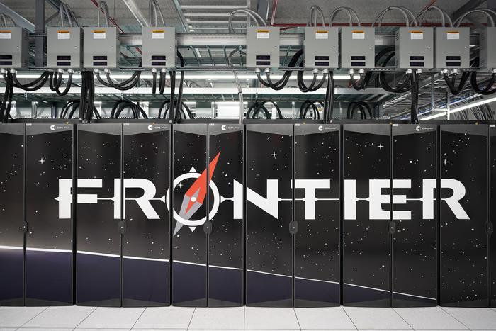 Frontier supercomputer