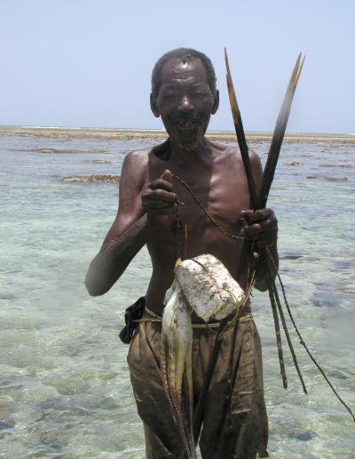 Fisher with Octopus
