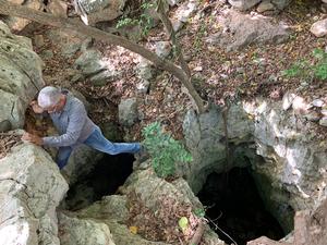 Juan Almonte Milan at cave