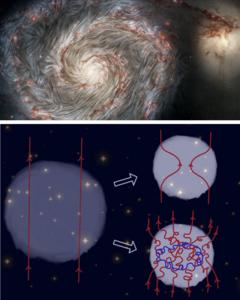 Magnetic fields in collapsing clouds