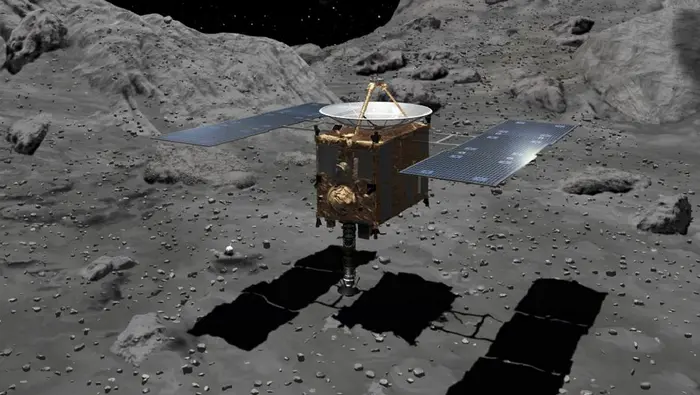 Hayabusa spacecraft (artist's impression)