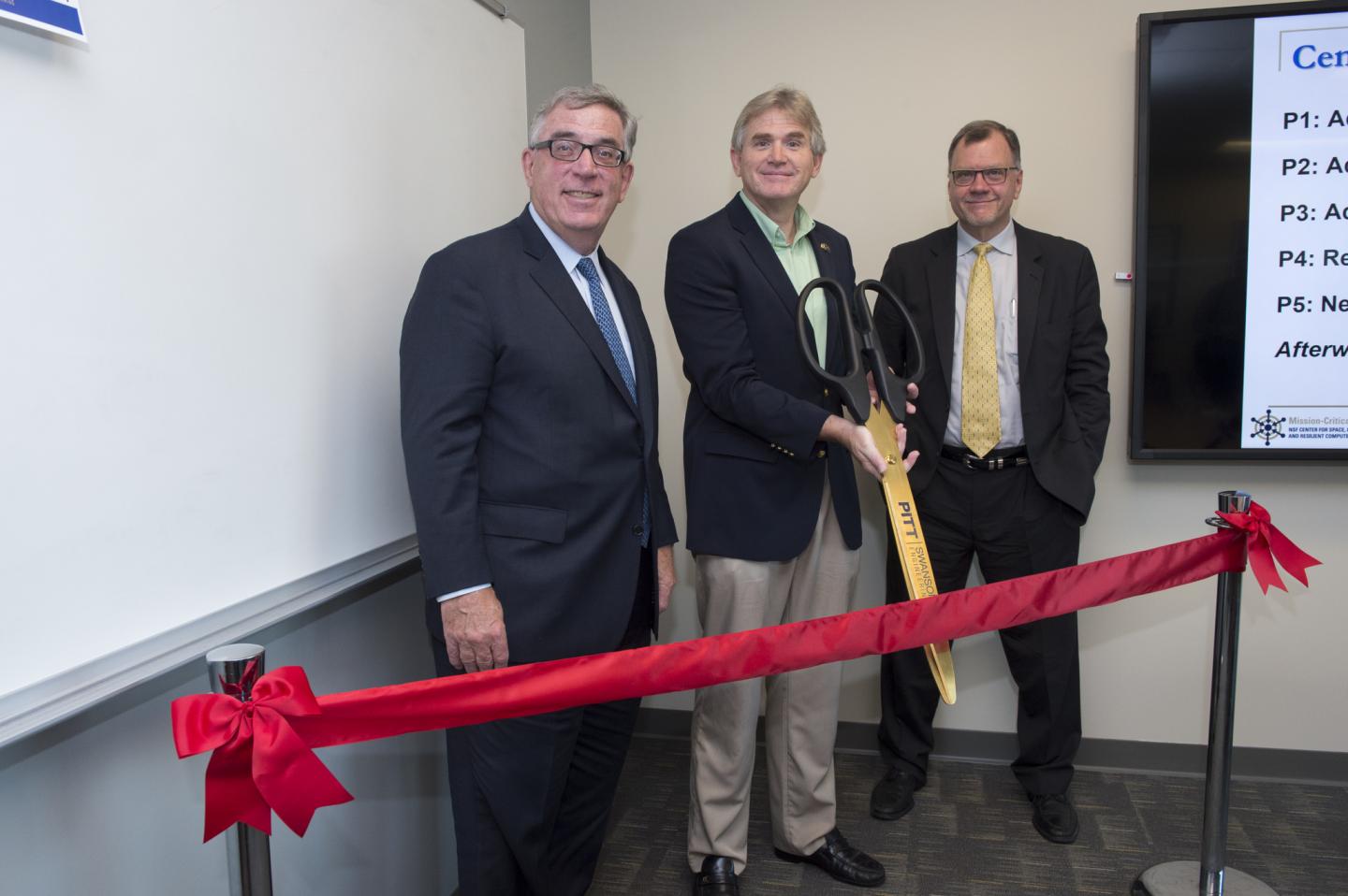 Gerald Holder, Dr. George and Dr. Rob Rutenbar, University of Pittsburgh 