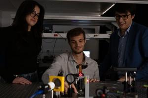 Uğur Teğin and his students