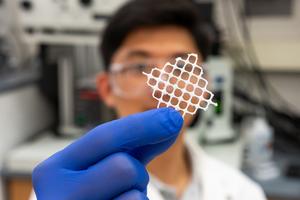 Researchers create "fluffy mesh" to harvest microplastics from water