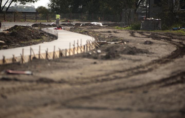 Road construction and concrete