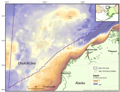 Chukchi Sea Map