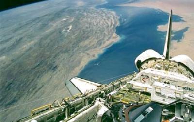 Space Shuttle View of Iran's Zagros Mountains