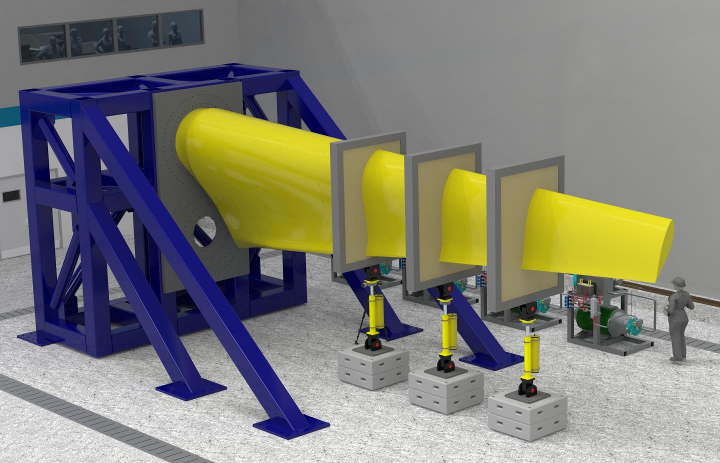 Artist's Impression of the FASTBLADE Facility