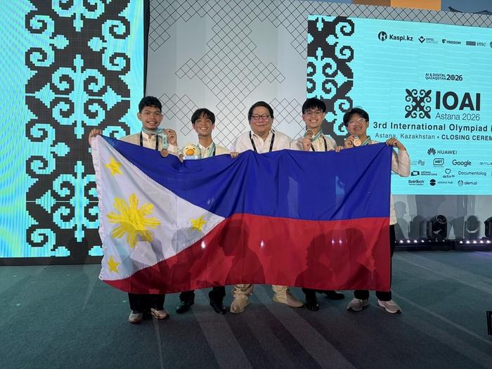 Pinoy teens win at 2026 IOAI debut