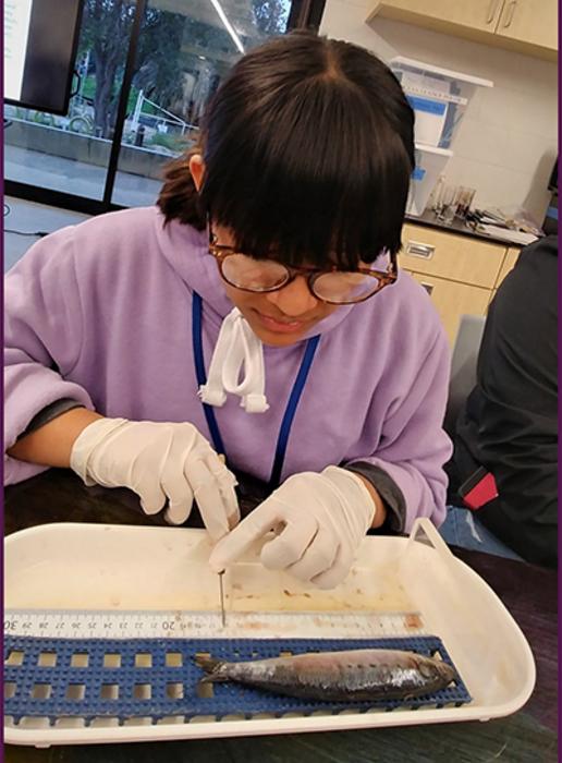 Ocean Discovery Institute student