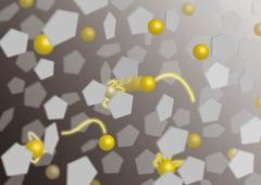 Schematic Illustration of Dynamic Behaviors of Gold Ions in an Ionic Liquid