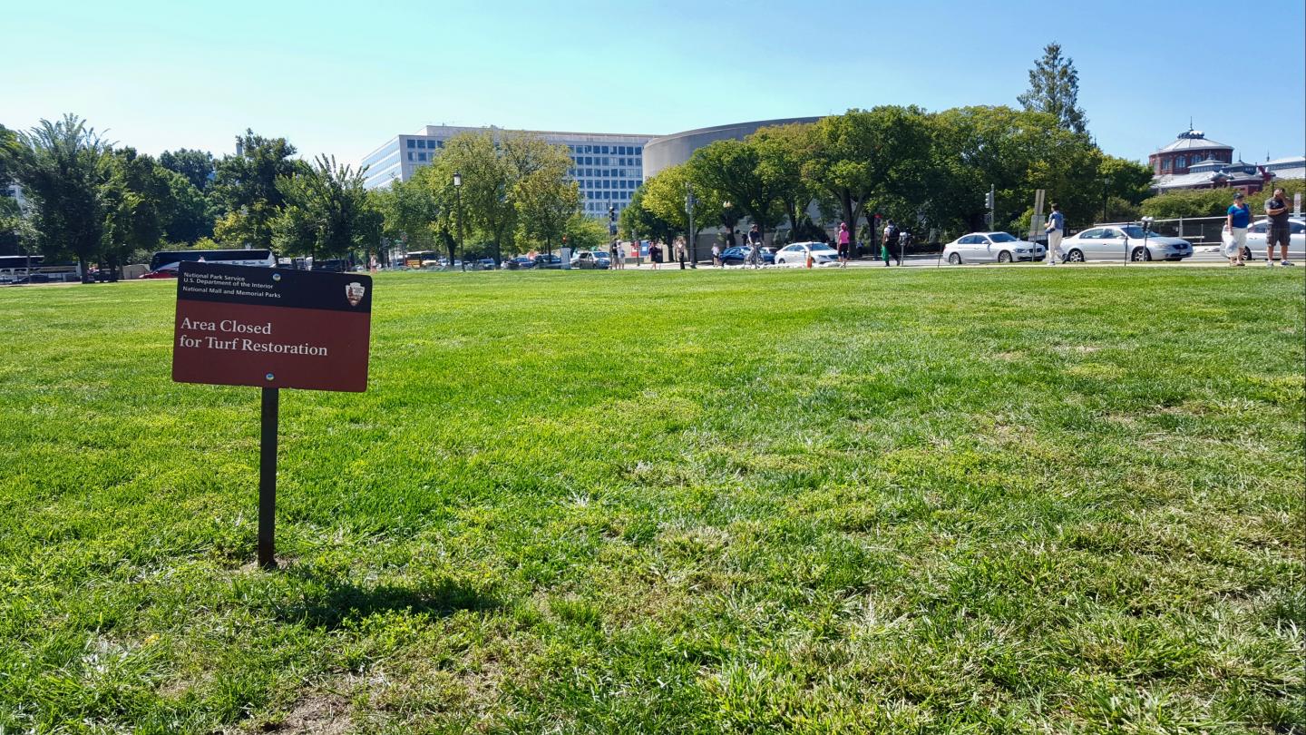 US National Mall Before Renovation