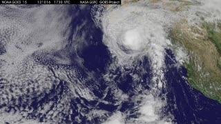 Satellite Movie Shows the End of Hurricane Pau