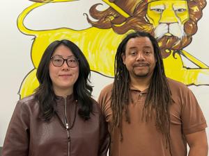 Evelyn Li and Bil Clemons
