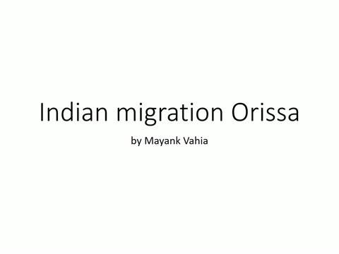Movement of the Original Populations in India