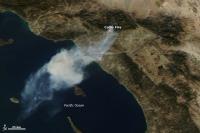 Aqua Image of Colby Fire