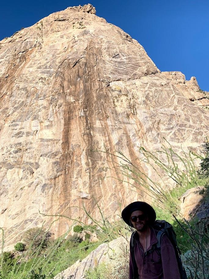 In the Coyote Mountains