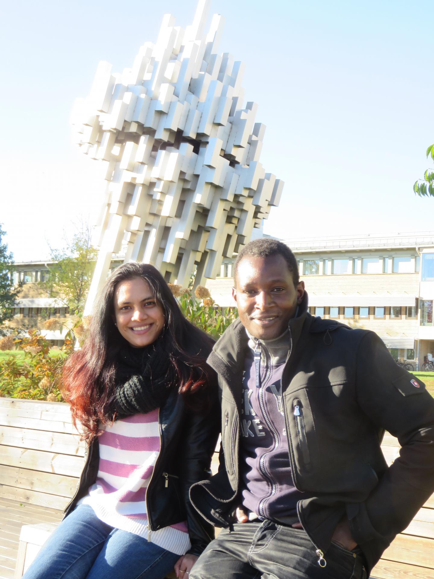 Nelson O. Gekara and Swarupa Panda, Ume&aring; University
