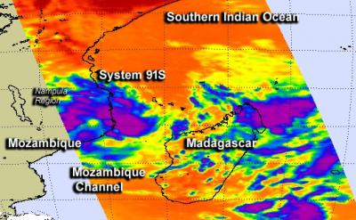 AIRS Image of 91S