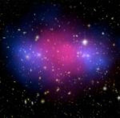 Collision of Clusters from the Hubble Telescope and Chandra Observatory