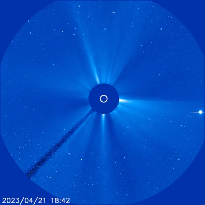 Coronal Mass Ejection on April 21, 2023