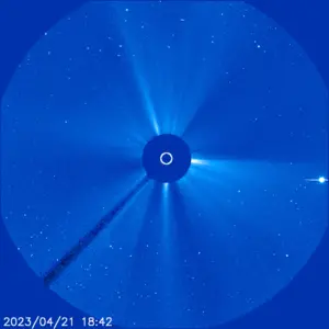 Coronal Mass Ejection on April 21, 2023