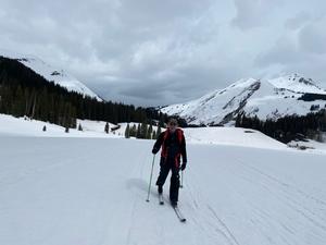 Prof Blumstein in the field
