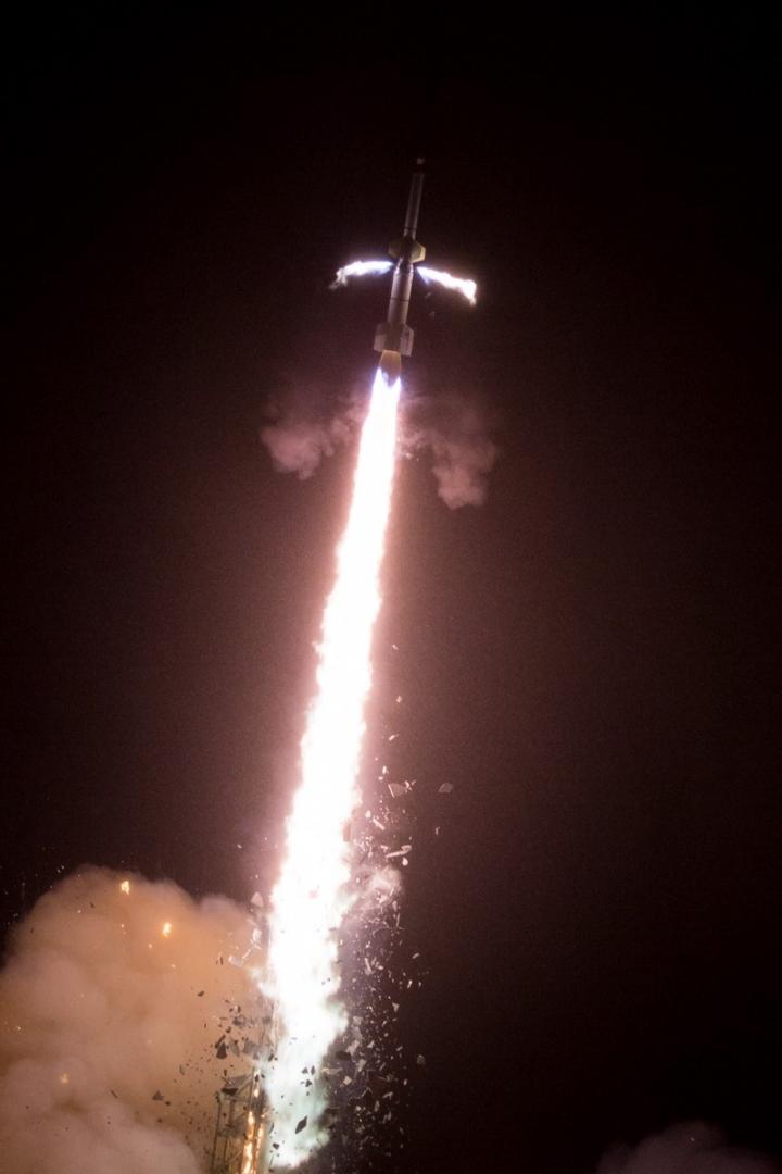 The Rocket Experiment for Neutral Upwelling 2 (RENU2) launch