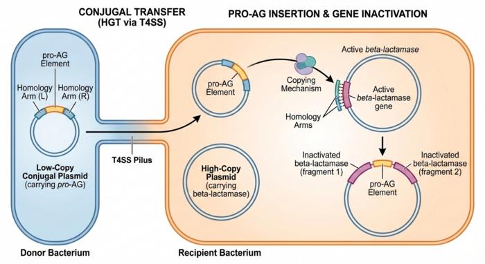 Bacterial conjugal transfer