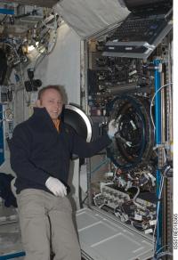 Astronaut on ISS