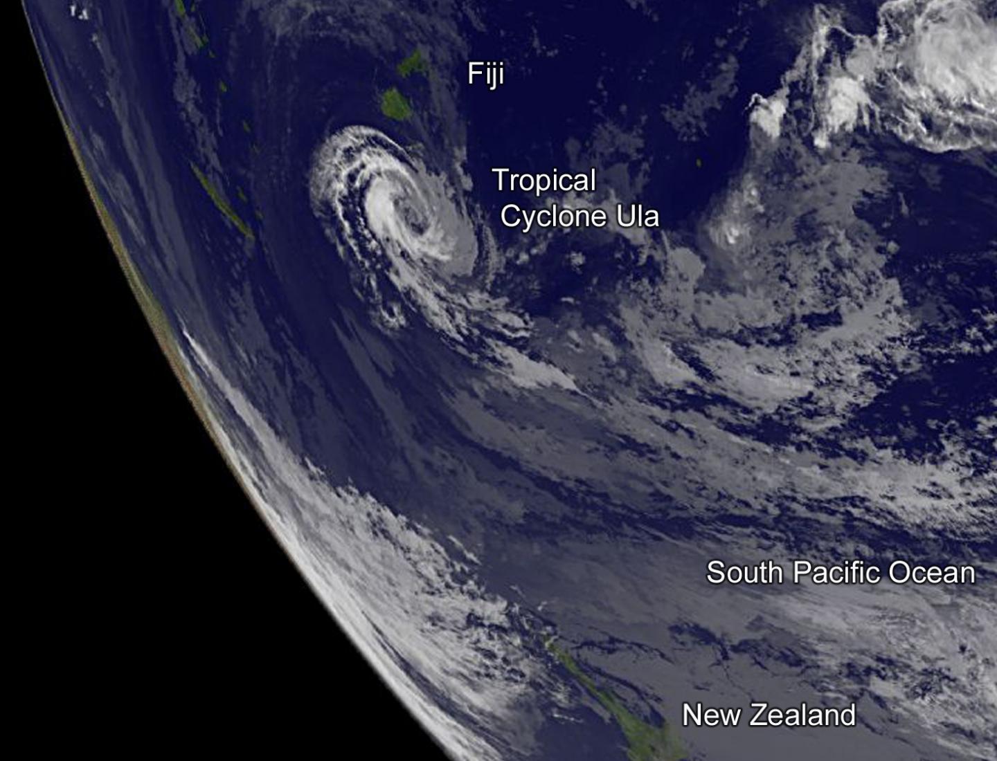 GOES-West Image of Ula