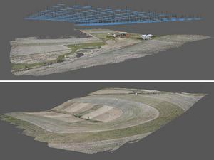 Maps made by a drone-carried camera