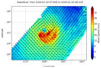 RapidScat Image of Victor
