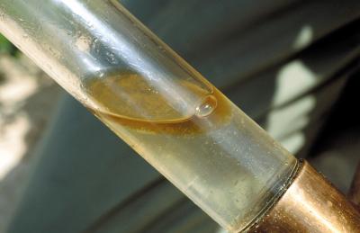 Transparent Borehole Sampling Tube