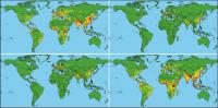 Global Distribution of Relative Risk of an EID Event