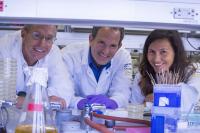 Michael Mahan (left), Douglas Heithoff and Selvi Ersoy