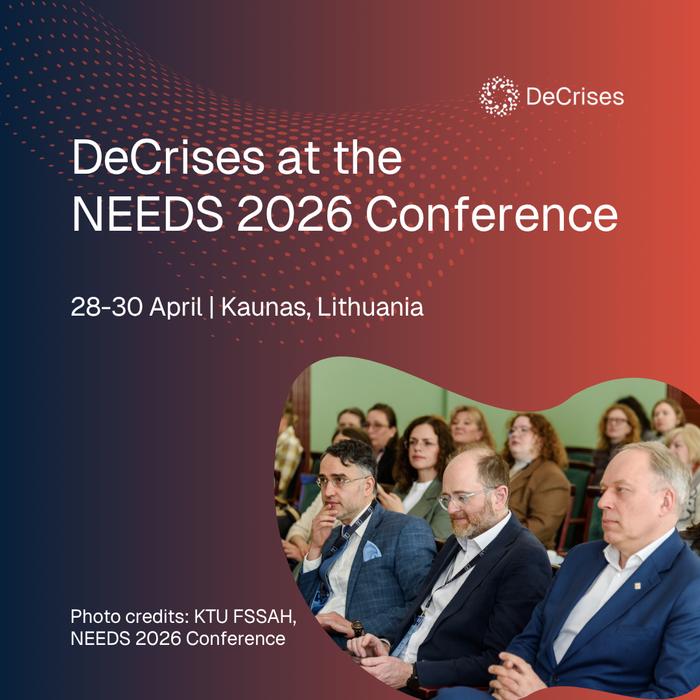 DeCrises at the NEEDS 2026 Conference
