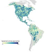 Map Showing Agreement Among Conservation Plans