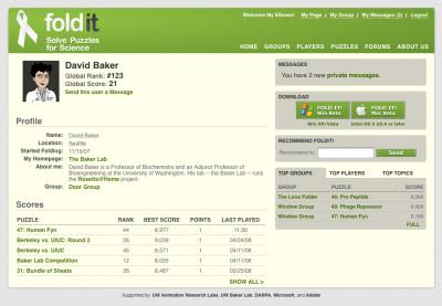 David Baker's Homepage